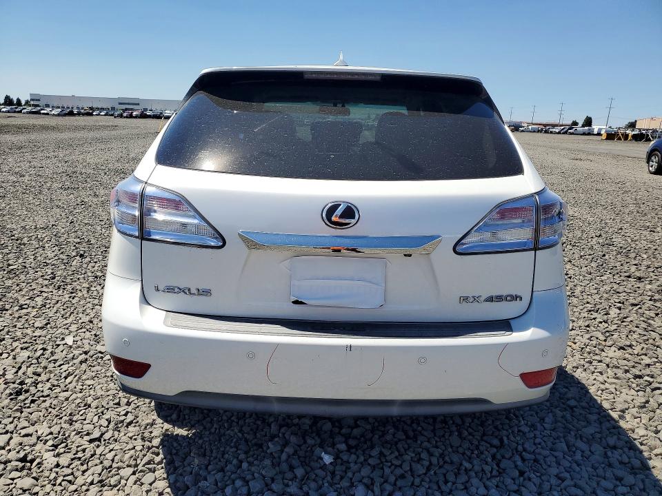 2010 Lexus Rx 450h VIN JTJZB1BA6A2003114 COPART salvage auction — SIDE, WA - BILL OF SALE, sold $2,750 on 2026-07-29 (photo 6)