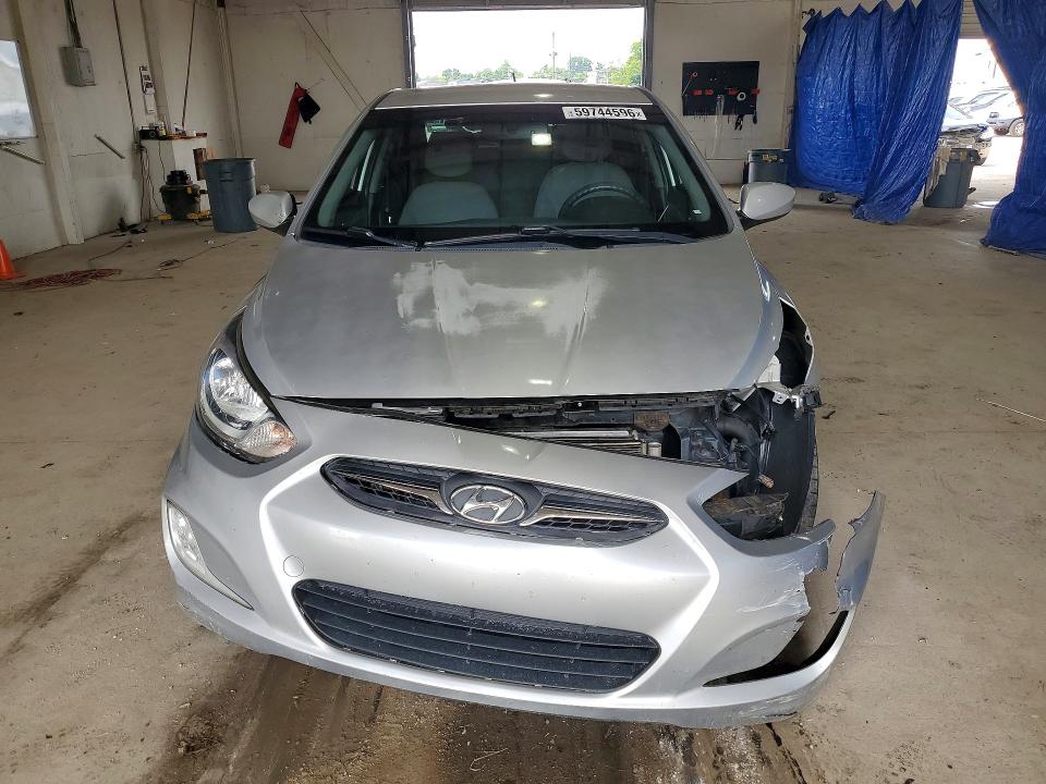 2013 Hyundai Accent VIN KMHCU4AE3DU442543 COPART salvage auction — FRONT END, Ky - Cert Of Title-Salvage, sold $400 on 2026-08-03 (photo 5)