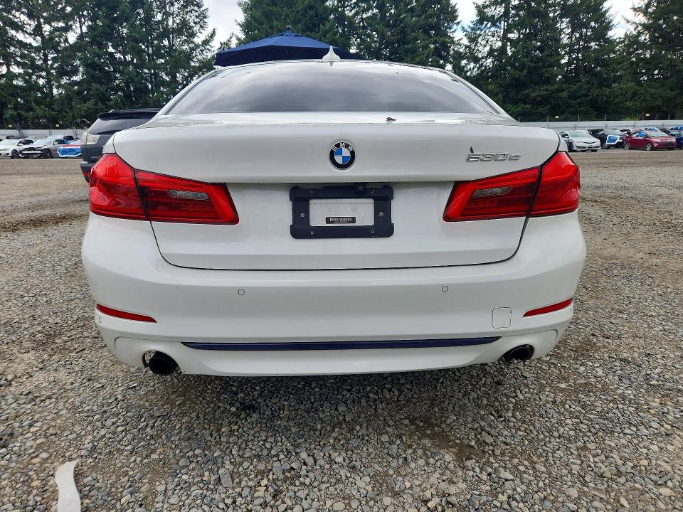 2018 BMW 5er VIN WBAJB1C53JB085446 COPART salvage auction — FRONT END, Wa - Bill Of Sale, sold $4,600 on 2026-08-04 (photo 6)