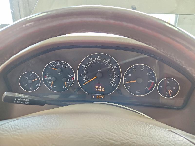 1999 Mercedes-benz Sl-class VIN WDBFA68F8XF186637 COPART salvage auction — FRONT END, WI - CERTIFICATE OF TITLE, sold $1,050 on 2026-07-27 (photo 9)