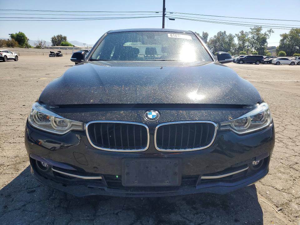 2016 BMW 3er VIN WBA8E9C59GK643698 COPART salvage auction — REAR END, Ca - Salvage Certificate, sold $2,600 on 2026-07-30 (photo 5)
