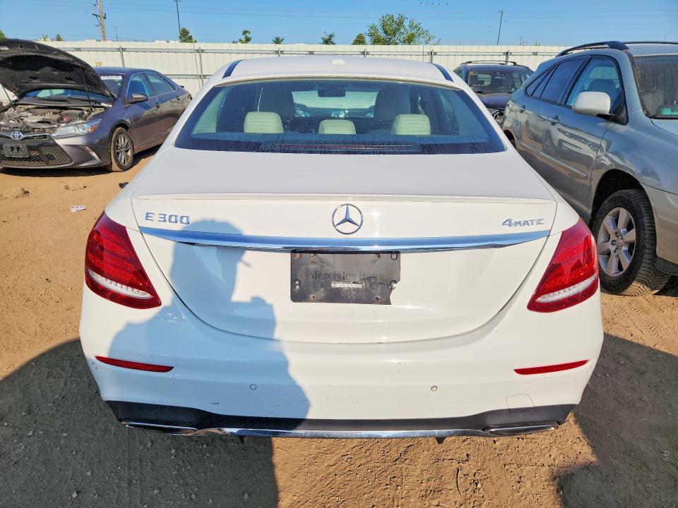 2018 Mercedes-benz E-klasse VIN WDDZF4KB6JA344185 COPART salvage auction — WATER/FLOOD, Il - Salvage Cert-Flood, sold $2,250 on 2026-08-18 (photo 6)
