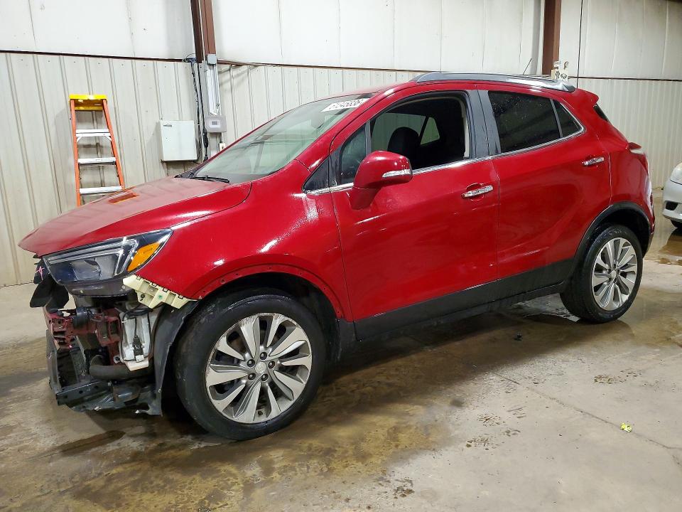2017 Buick Encore VIN KL4CJASB6HB260220 COPART salvage auction — FRONT END, Pa - Certificate Of Salvage, sold $2,250 on 2026-07-31 (photo 1)