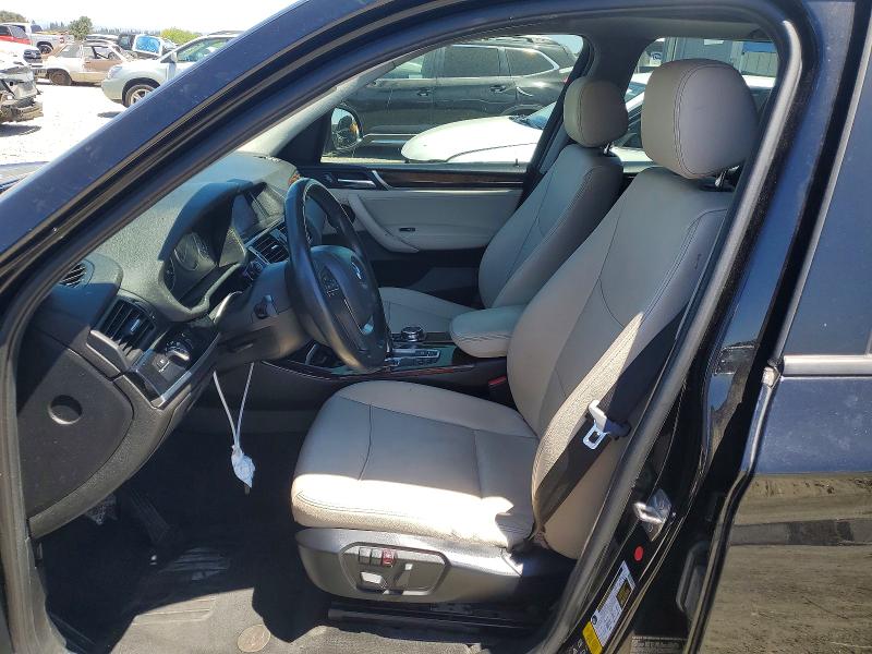 2016 BMW X3 VIN 5UXWX9C52G0D63395 COPART salvage auction — VANDALISM, Ca - Salvage Certificate, sold $1,300 on 2026-07-28 (photo 7)