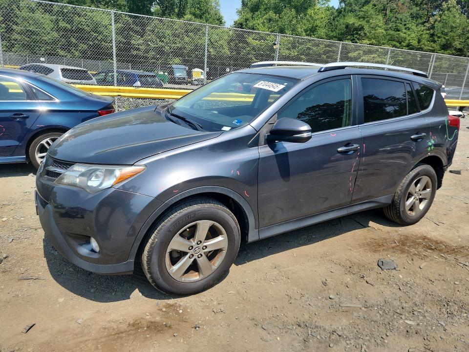 2015 Toyota Rav 4 VIN JTMRFREV2FD132399 COPART salvage auction — REAR END, Md - Cert Of Salvage > 75% Damage, sold $3,400 on 2026-07-24 (photo 1)