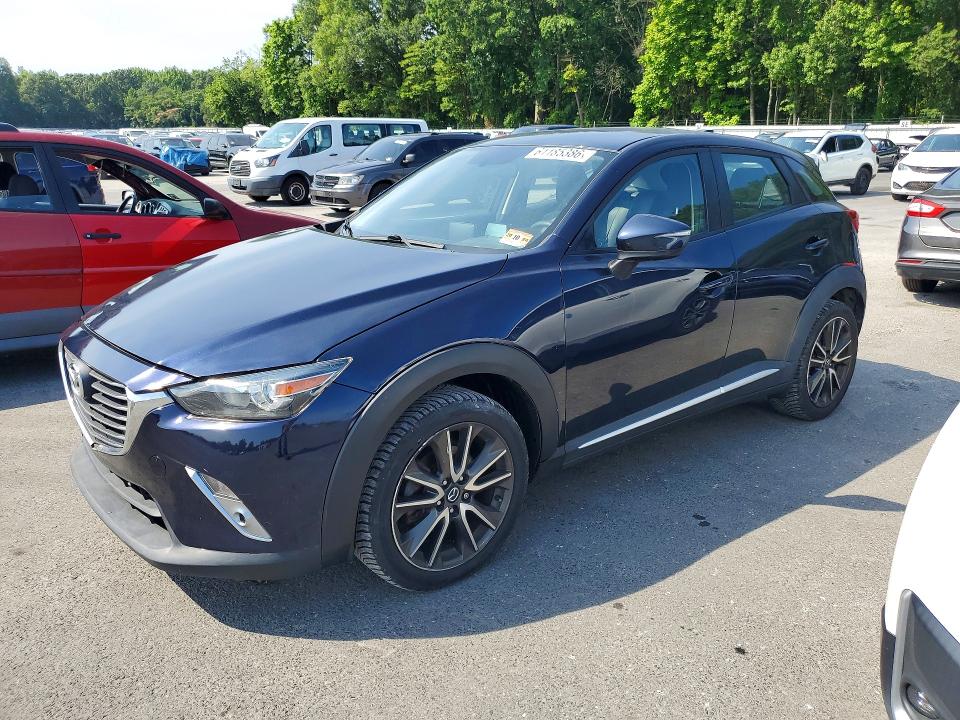 2017 Mazda Cx-3 VIN JM1DKFD73H0165431 COPART salvage auction — NORMAL WEAR, Nj - Certificate Of Title, sold $6,200 on 2026-07-23 (photo 1)
