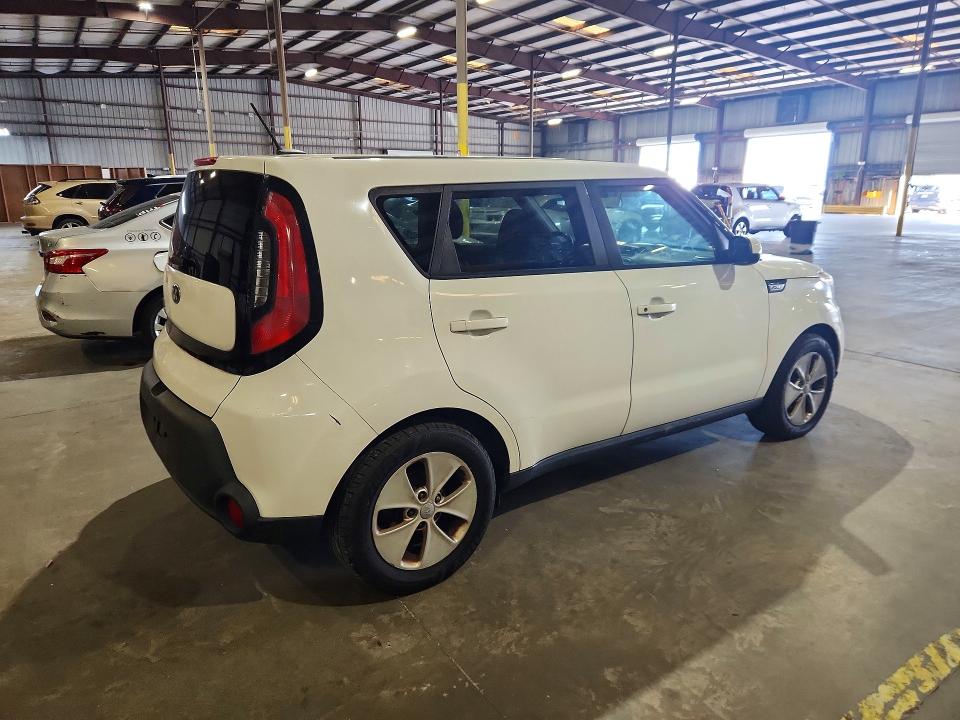 2016 Kia Soul VIN KNDJN2A23G7407572 COPART salvage auction — REAR END, Fl - Certificate Of Title, sold $975 on 2026-07-20 (photo 3)
