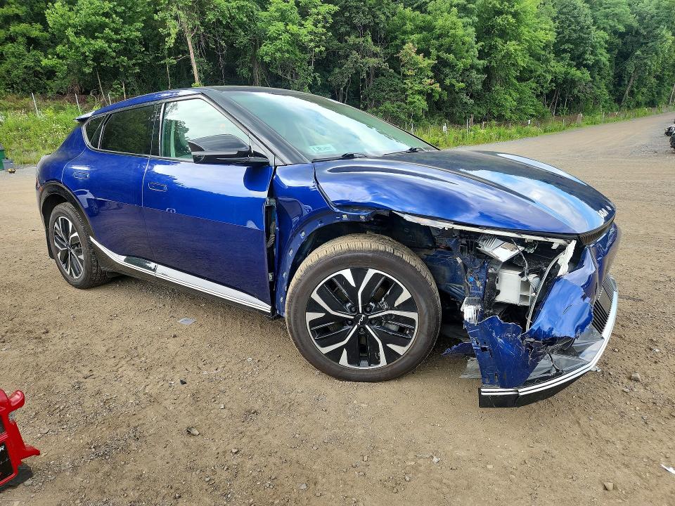 2022 Kia Ev6 VIN KNDC34LA4N5064939 COPART salvage auction — FRONT END, Ny - Mv-907A Salvage Certificate, sold $550 on 2026-07-14 (photo 4)