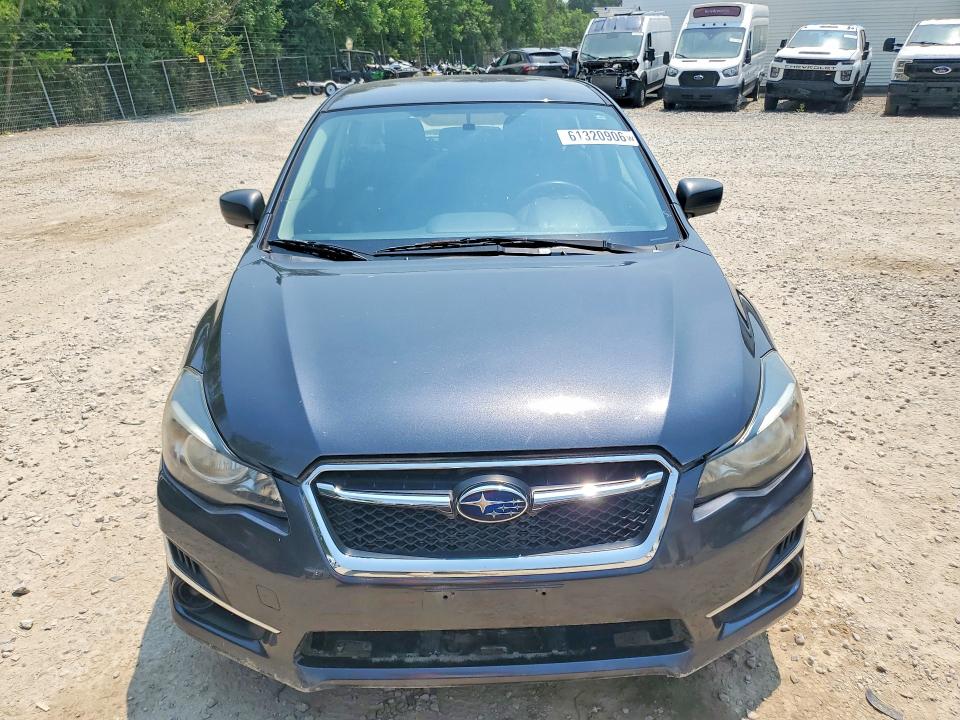 2016 Subaru Impreza VIN JF1GPAA63G9326308 COPART salvage auction — MECHANICAL, OH - CERTIFICATE OF TITLE, sold $1,950 on 2026-07-29 (photo 5)