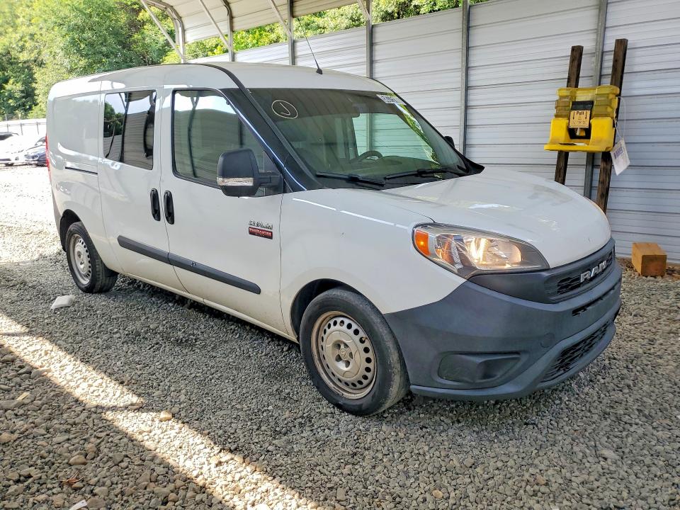 2021 Ram Promaster city VIN ZFBHRFAB1M6T88549 COPART salvage auction — MINOR DENT/SCRATCHES, NC - CERTIFICATE OF TITLE, sold $6,900 on 2026-07-09 (photo 4)