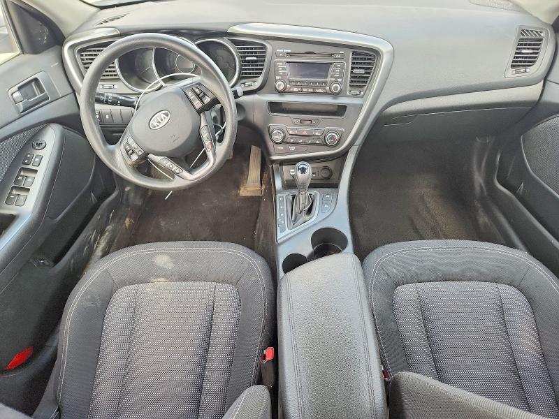 2011 Kia Optima VIN KNAGM4A77B5206781 COPART salvage auction — FRONT END, AB - BOS - SALVAGE, sold $475 on 2026-07-30 (photo 8)