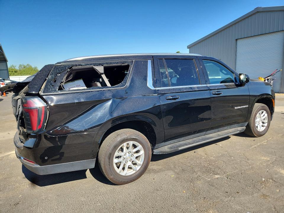 2025 Chevrolet Suburban VIN 1GNS5CRD0SR205132 COPART salvage auction — ROOF, Tx - Dis/Dlr/Exp Only Clean Title, sold $27,500 on 2026-07-29 (photo 3)