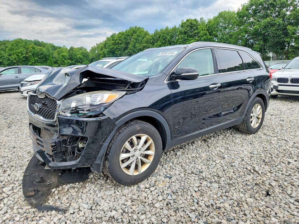 2016 Kia VIN 5XYPG4A59GG002247 COPART salvage auction — FRONT END, Ma - Cert Of Title-Reconstrctd Coll, sold $1,300 on 2026-07-16 (photo 1)
