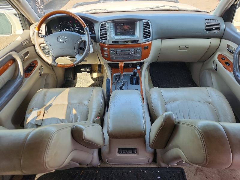 2007 Lexus Lx 470 VIN JTJHT00W474023277 COPART salvage auction — SIDE, Ct - Certificate Of Title (P), sold $7,900 on 2026-07-27 (photo 8)