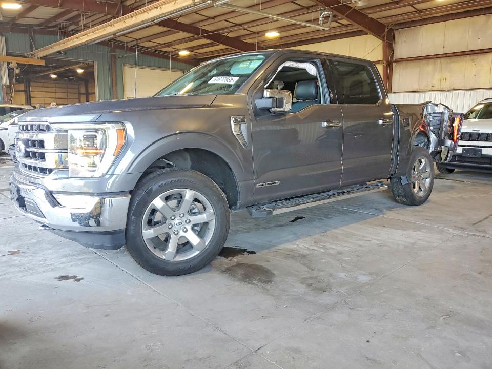 2021 Ford F-150 lightning VIN 1FTFW1ED6MFC01656 — COPART salvage auction photo