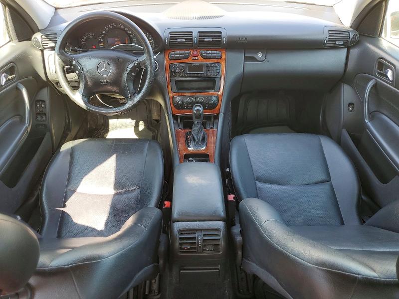 2002 Mercedes-benz C class VIN WDBRF61J02F164332 COPART salvage auction — FRONT END, On - Permit No Brand - Unfit, sold $350 on 2026-08-18 (photo 8)