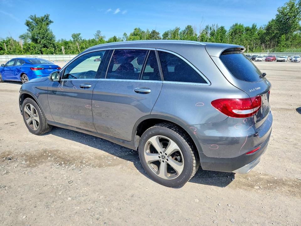 2017 Mercedes-benz Glc VIN WDC0G4KBXHF203708 COPART salvage auction — FRONT END, Ny - Mv-907A Salvage Certificate, sold $5,400 on 2026-08-03 (photo 2)