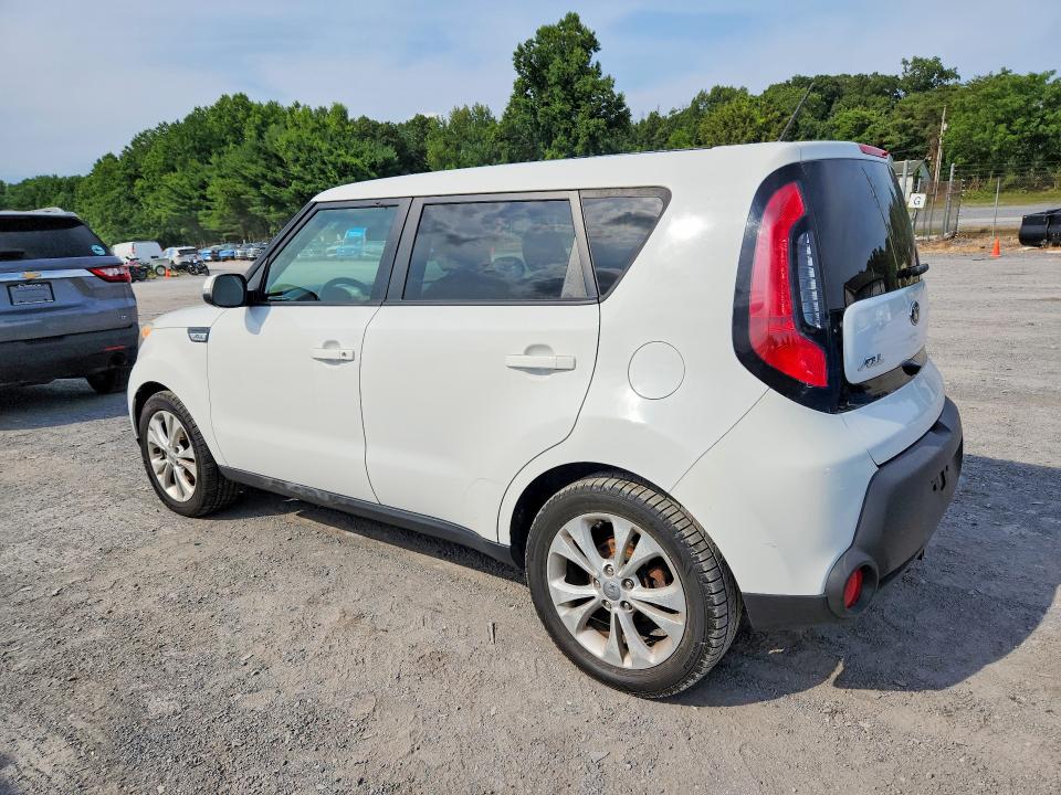 2014 Kia Soul VIN KNDJP3A53E7042656 COPART salvage auction — FRONT END, Pa - Certificate Of Salvage, sold $625 on 2026-07-30 (photo 2)