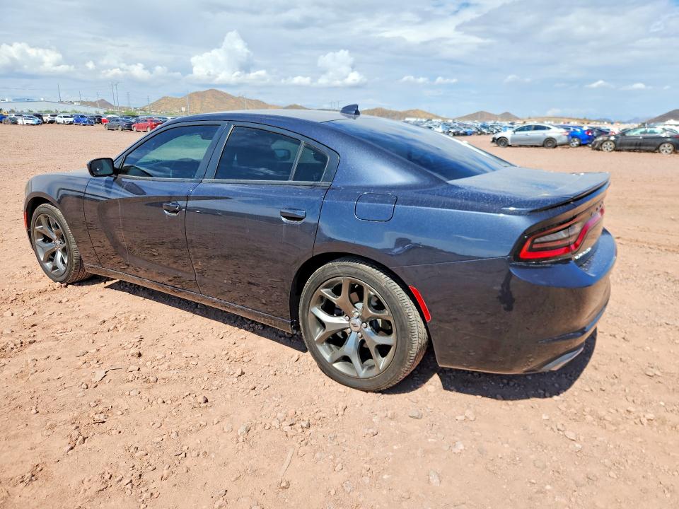 2017 Dodge Charger VIN 2C3CDXHG1HH551836 COPART salvage auction — MINOR DENT/SCRATCHES, Az - Cert Of Title - Salvage, sold $2,600 on 2026-07-30 (photo 2)