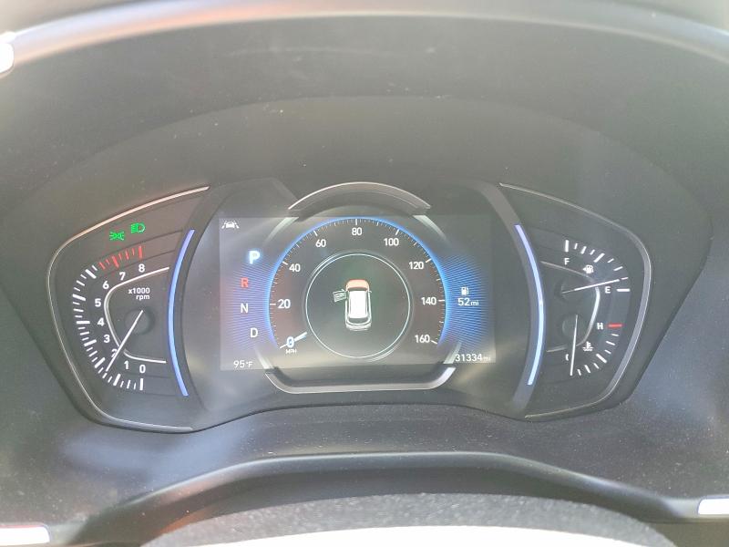 2020 Hyundai Santa fe VIN 5NMS53AA4LH225870 COPART salvage auction — SIDE, Salvage Title, sold $7,100 on 2026-08-21 (photo 9)