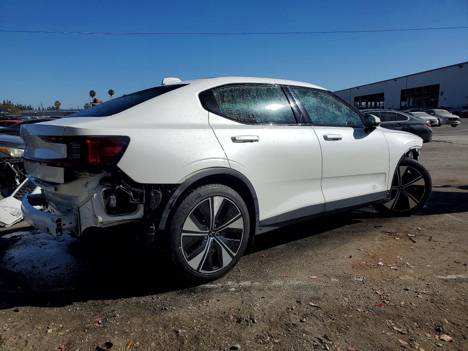 2023 Polestar 2 VIN YSMED3KA5PL130127 COPART salvage auction — FRONT END, FL - CERTIFICATE OF TITLE, sold $6,400 on 2026-07-27 (photo 3)