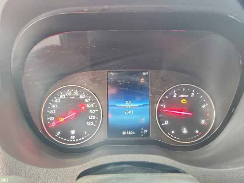 2025 Mercedes-benz Sprinter VIN W1Z4KGHY2ST221588 COPART salvage auction — BURN, Fl - Certificate Of Title, sold $19,000 on 2026-07-14 (photo 9)