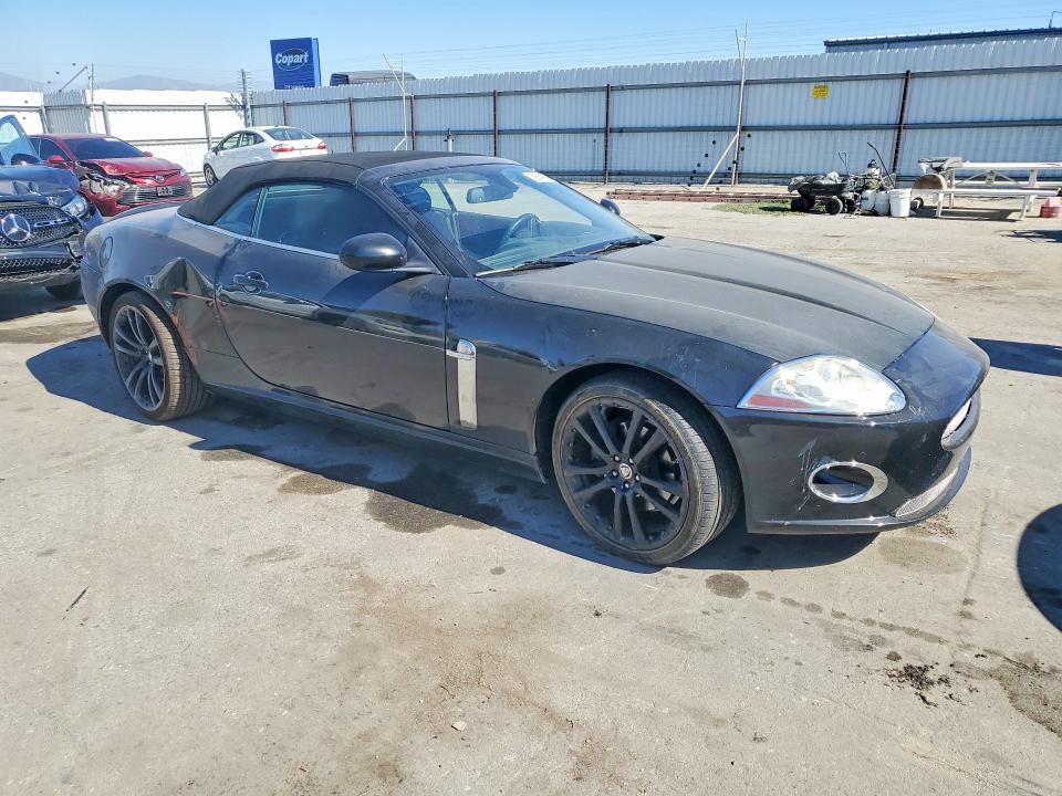 2009 Jaguar Xk VIN SAJWA44B695B30797 COPART salvage auction — SIDE, Ca - Salvage Certificate, sold $225 on 2026-07-31 (photo 4)