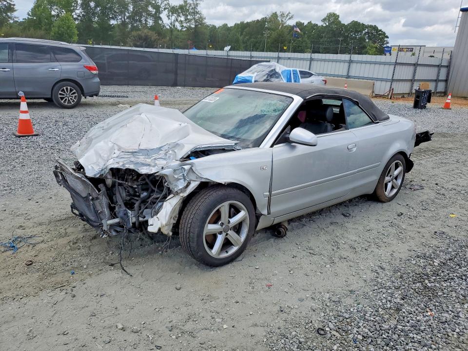2007 Audi A4 VIN WAUDH48H57K026200 COPART salvage auction — FRONT END, SC - CERTIFICATE OF TITLE, sold $350 on 2026-07-27 (photo 1)