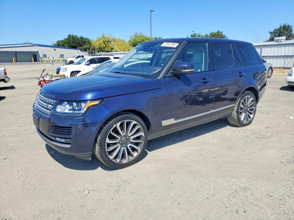 2016 Land rover RANGE ROVER VIN SALGS2EF7GA318048 COPART salvage auction — NORMAL WEAR, Ca - Dis/Dlr/Exp Only Clean Title (P), sold $1,800 on 2026-07-28 (photo 1)