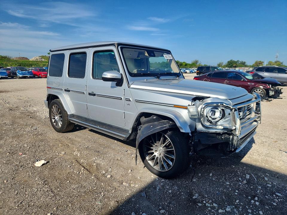 2020 Mercedes-benz G-klasse VIN WDCYC6BJ6LX334574 COPART salvage auction — FRONT END, Fl - Cert Of Title Slvg Rebuildable, sold $55,000 on 2026-07-09 (photo 4)