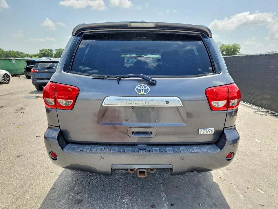 2011 Toyota Sequoia VIN 5TDJY5G10BS040474 COPART salvage auction — DAMAGE HISTORY, FL - CERT OF TITLE W/SLVG HISTORY, sold $2,750 on 2026-07-21 (photo 6)