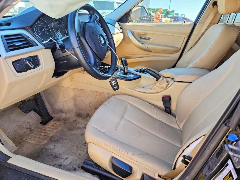 2016 BMW 3er VIN WBA8E5G55GNT41620 COPART salvage auction — FRONT END, Ca - Salvage Certificate, sold $450 on 2026-08-10 (photo 7)