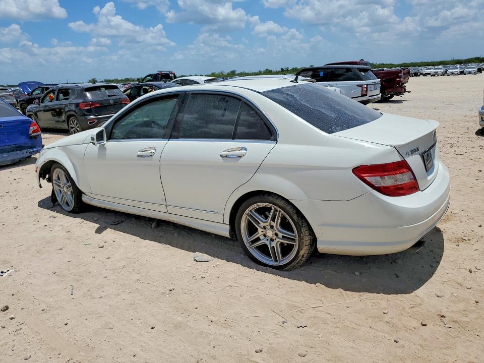 2011 Mercedes-benz C class VIN WDDGF5EB1BR182655 COPART salvage auction — FRONT END, TX - SALVAGE VEHICLE TITLE, sold $375 on 2026-08-06 (photo 2)