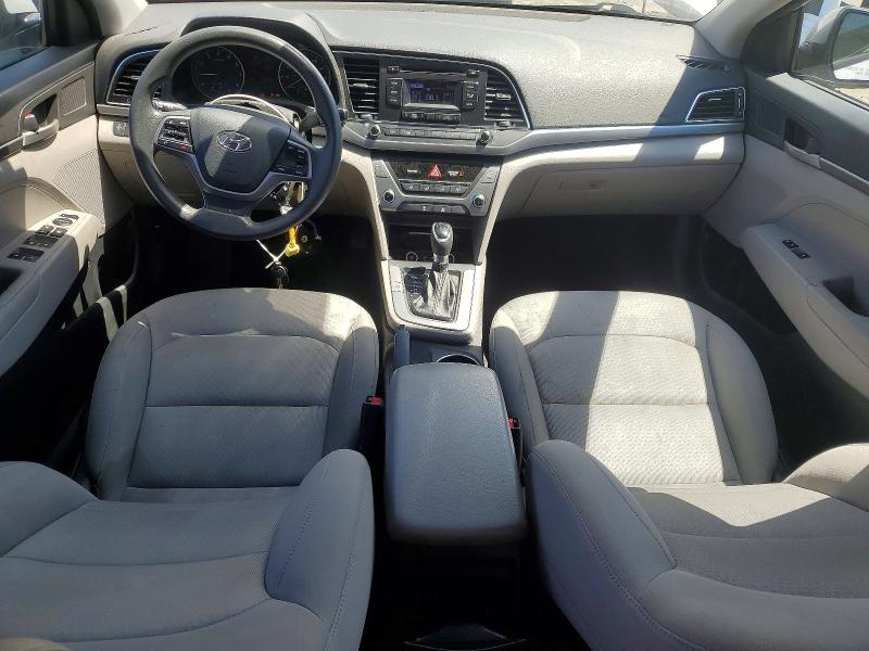 2017 Hyundai Elantra VIN KMHD74LF0HU429630 COPART salvage auction — VANDALISM, Ca - Salvage Certificate, sold $525 on 2026-07-22 (photo 8)