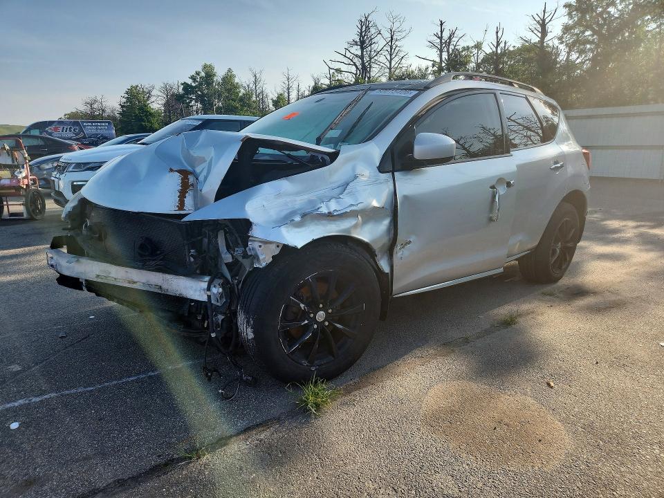 2009 Nissan Murano VIN JN8AZ18W99W140362 COPART salvage auction — FRONT END, NY - MV-907A SALVAGE CERTIFICATE, sold $80 on 2026-07-22 (photo 1)
