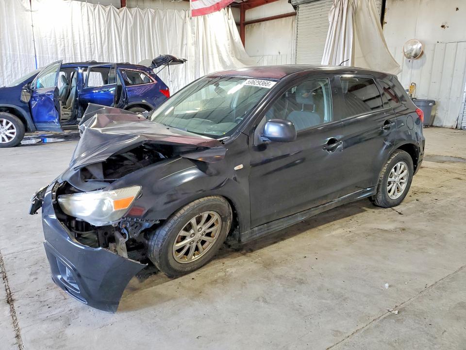 2011 Mitsubishi Outlander sport VIN JA4AP3AU5BZ005853 COPART salvage auction — FRONT END, Ny - Mv-907A Salvage Certificate, sold $450 on 2026-07-20 (photo 1)