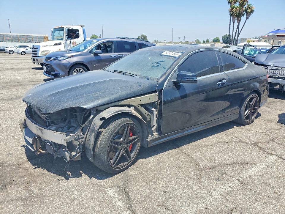 2013 Mercedes-benz C-klasse amg VIN WDDGJ7HBXDG068691 COPART salvage auction — FRONT END, AZ - CERTIFICATE OF TITLE, sold $4,200 on 2026-07-27 (photo 1)