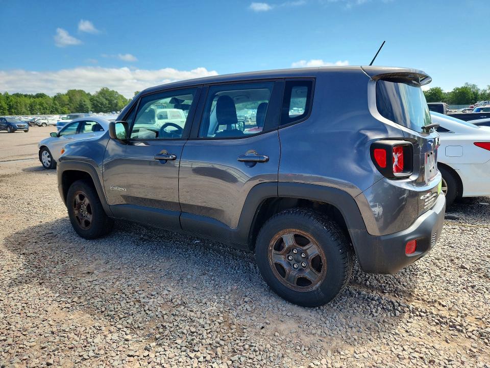 2016 Jeep Renegade VIN ZACCJBAT1GPC79140 COPART salvage auction — MECHANICAL, NY - CERTIFICATE OF TITLE, sold $450 on 2026-07-27 (photo 2)
