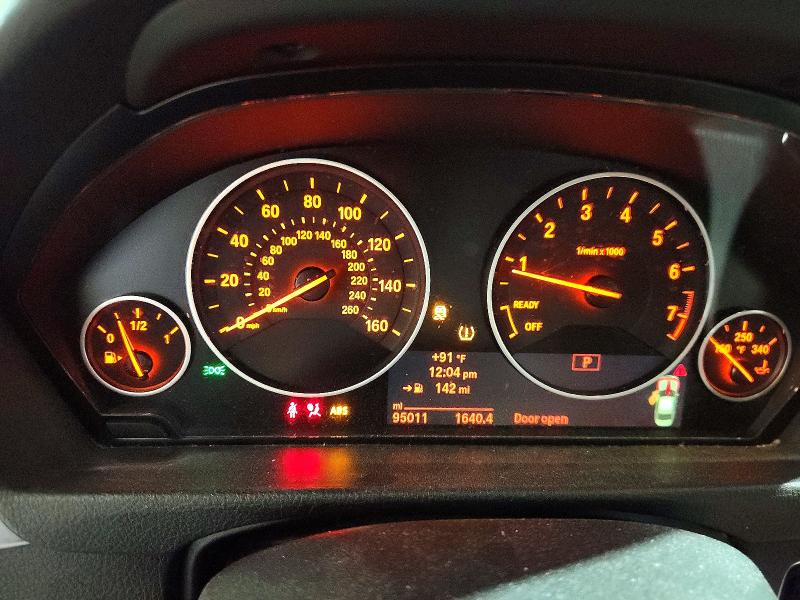 2014 BMW 3er VIN WBA3B3G57ENR81882 COPART salvage auction — FRONT END, Ma - Cert Of Title-Reconstrctd Coll, sold $1,200 on 2026-07-22 (photo 9)