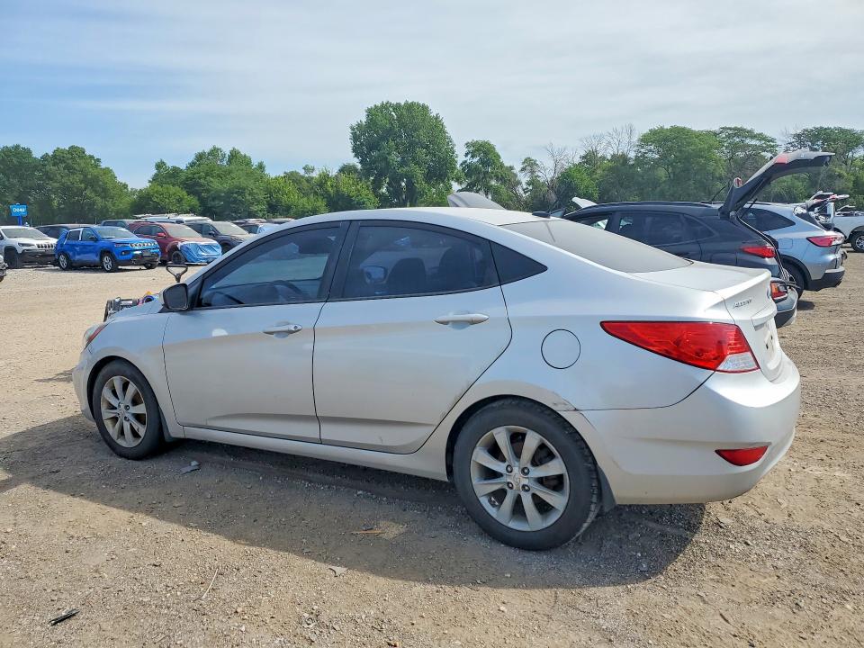 2012 Hyundai Accent VIN KMHCU4AE2CU180755 COPART salvage auction — MECHANICAL, Mt - Certificate Of Title, sold $475 on 2026-07-31 (photo 2)