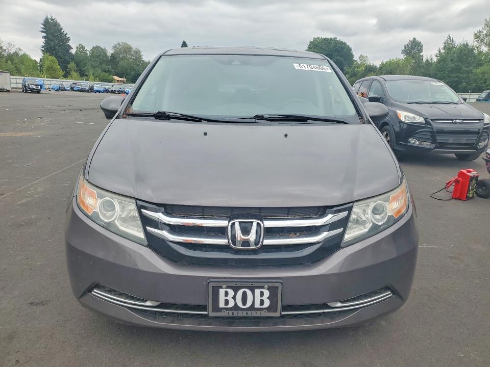 2015 Honda Odyssey VIN 5FNRL5H65FB017245 COPART salvage auction — NORMAL WEAR, Salvage Title, sold $1,050 on 2026-07-28 (photo 5)