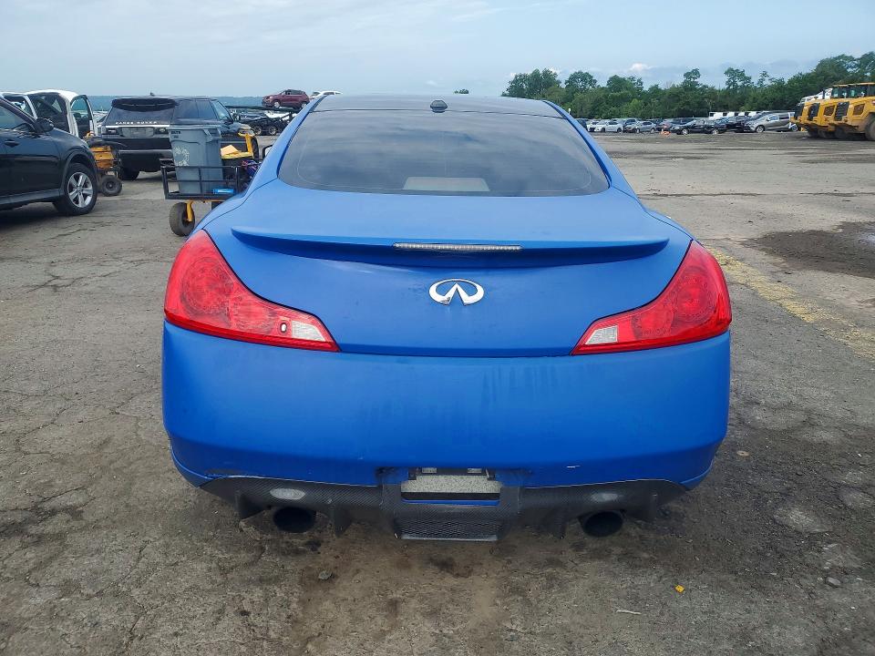 2008 Infiniti G37 VIN JNKCV64E78M110960 COPART salvage auction — FRONT END, Pa - Certificate Of Salvage, sold $1,800 on 2026-07-31 (photo 6)