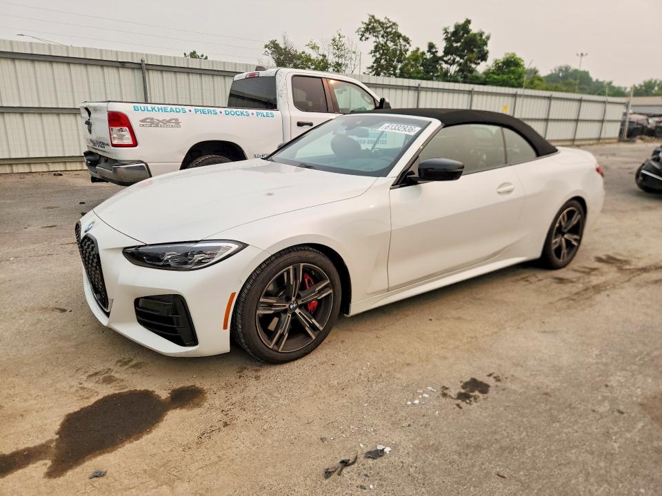 2021 BMW M4 VIN WBA53AT03MCH02364 — COPART salvage auction photo