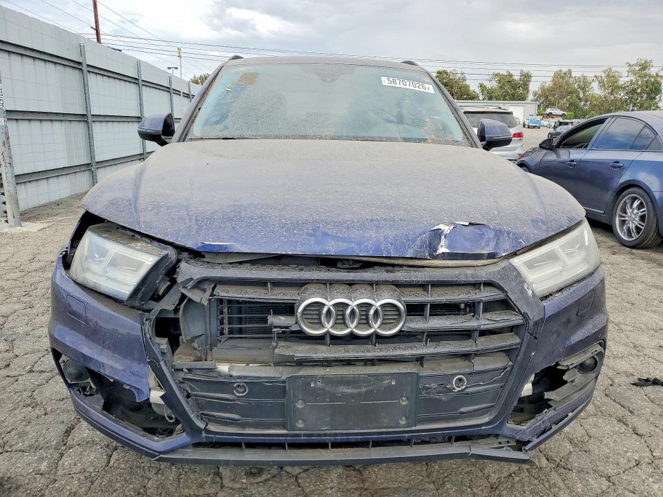 2020 Audi Q5 VIN WA1BNAFY0L2014013 COPART salvage auction — FRONT END, Ca - Dis/Dlr/Exp Only Clean Title, sold $4,850 on 2026-07-30 (photo 5)