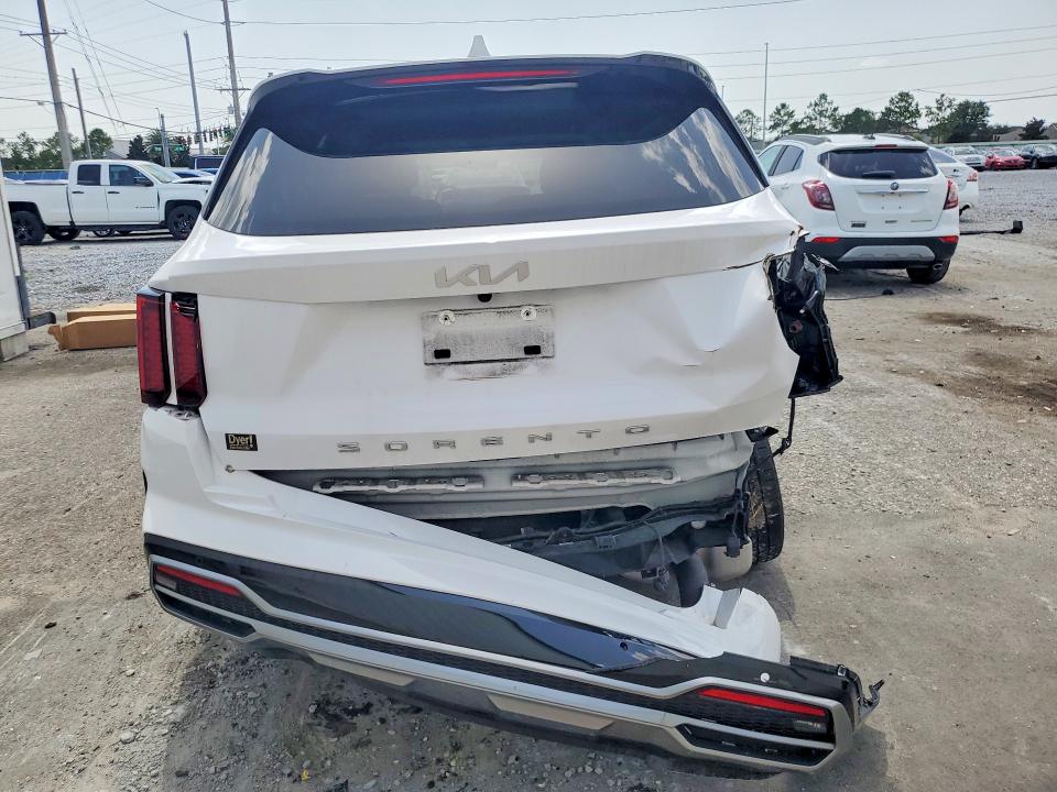 2022 Kia Sorento VIN 5XYRH4LF4NG103091 COPART salvage auction — REAR END, Salvage Title, sold $2,600 on 2026-07-24 (photo 6)