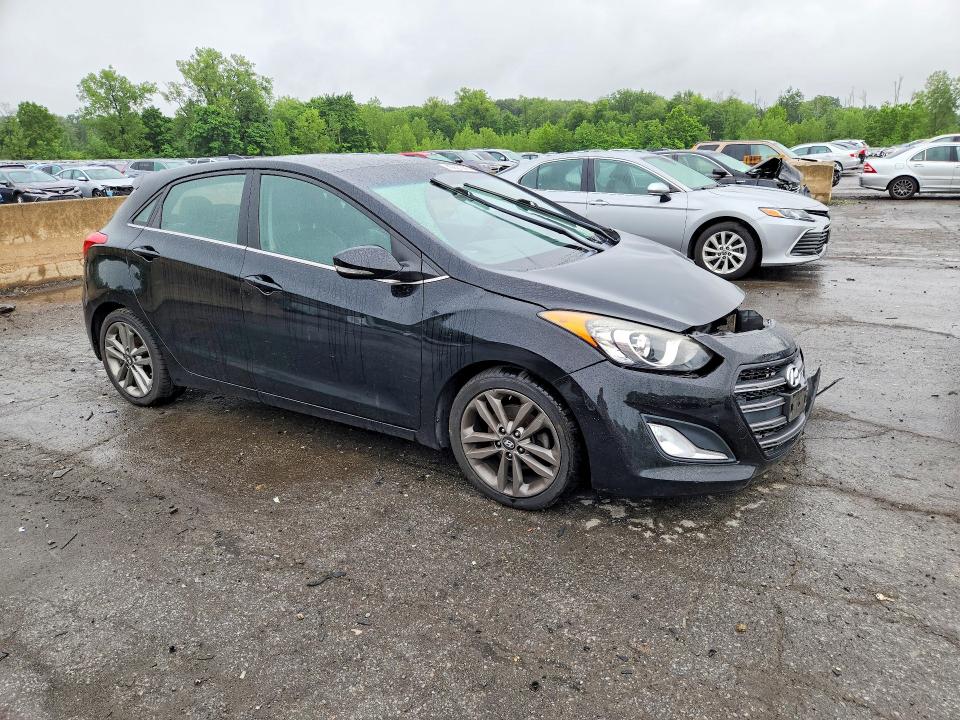 2016 Hyundai Elantra VIN KMHD35LH4GU305118 COPART salvage auction — FRONT END, Ny - Mv-907A Salvage Certificate, sold $750 on 2026-07-09 (photo 4)