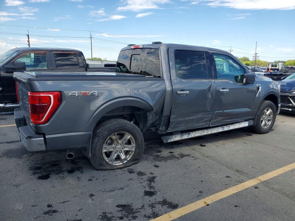 2023 Ford F-150 lightning VIN 1FTEW1EP8PKG23705 COPART salvage auction — SIDE, ID - SALVAGE CERTIFICATE OF TITLE, sold $13,800 on 2026-07-27 (photo 3)