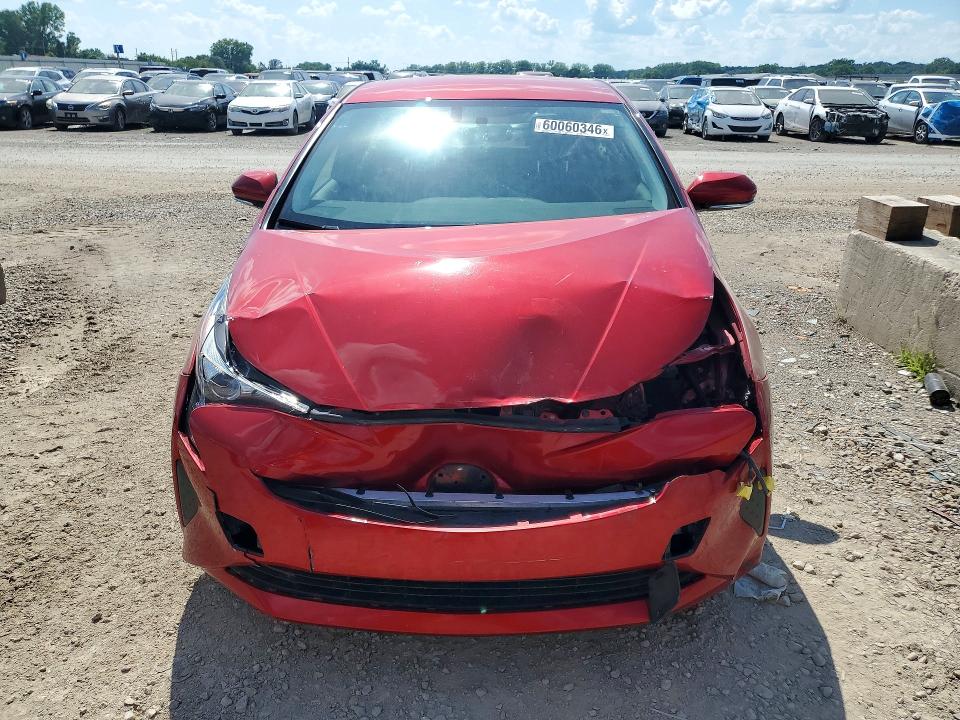 2016 Toyota Prius VIN JTDKARFU8G3513039 COPART salvage auction — FRONT END, Mo - Salvage Certificate Of Title, sold $100 on 2026-07-28 (photo 5)