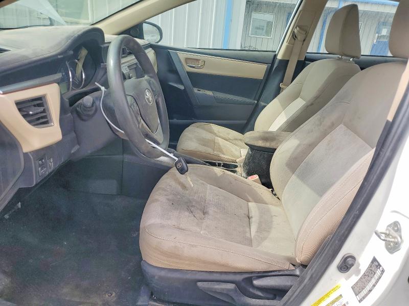 2015 Toyota Corolla VIN 5YFBURHE3FP246153 COPART salvage auction — FRONT END, Ok - Certificate Of Title, sold $3,050 on 2026-07-31 (photo 7)