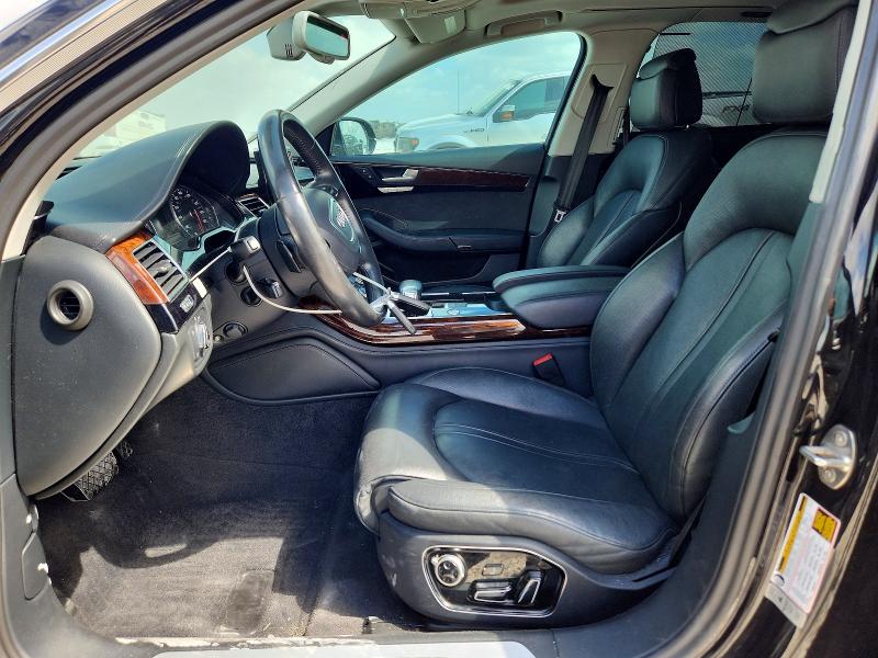 2014 Audi A8 VIN WAURMAFD0EN006478 COPART salvage auction — REAR END, Tx - Salvage Vehicle Title, sold $6,200 on 2026-07-09 (photo 7)